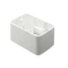 GEWISS - GEWGW22471 SCATOLA DA PARETE - PER PLACCHE TOP SYSTEM - 1/2/3 POSTI - BIANCO NUVOLA - SYSTEM