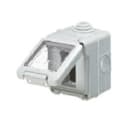 GEWISS - GEWGW27041 CONTENITORE PER APPARECCHI SYSTEM - STAGNO - 1 POSTO - GRIGIO RAL 7035 - IP55