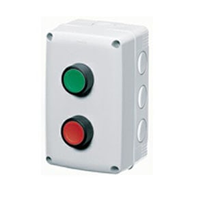 GEWISS - GEWGW27201 CONTENITORE COMPLETO DI OPERATORE - 1 POSTO - 1NA - PULSANTE GENERICO - IP66