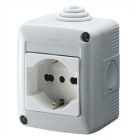 GEWISS - GEWGW27812 PRESA STD ITA./TED.2P+T 16A BIV.PROTETTA