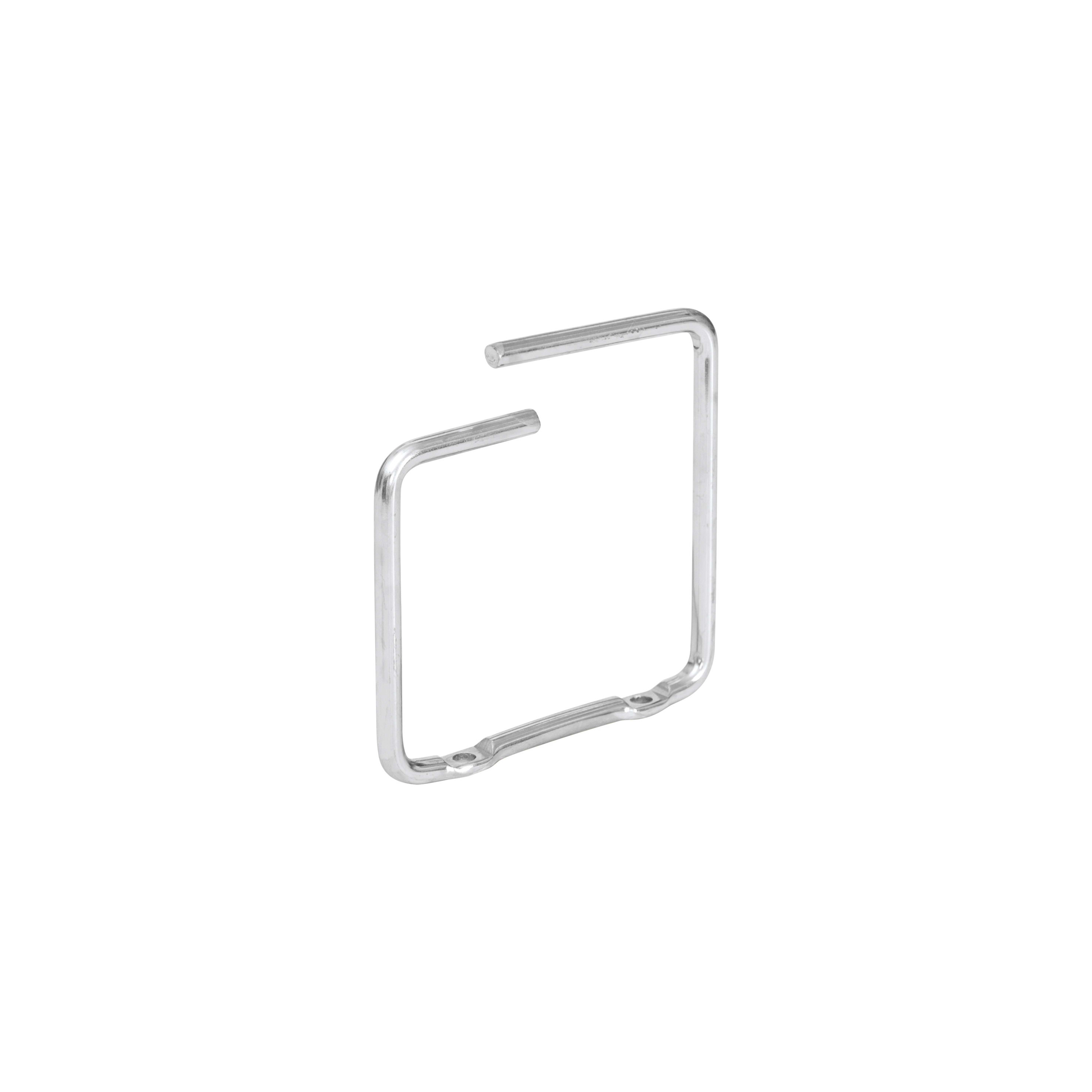 GEWISS - GEWGW38477 KIT 8 ANELLI IN METALLO - ARMADI PAVIMENTO 19'' - H 90MM - ZINCATI