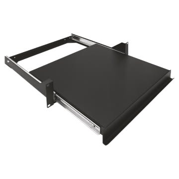 GEWISS - GEWGW38609 RIPIANO ESTRAIBILE 19"- PROFONDITA' 410MM - 2U - NERO