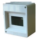 GEWISS - GEWGW40024 CENTRALINO PROTETTO SENZA PORTA - PARETI CON CENTRINI DI FORATURA - PREDISPOSTO PER ALLOGGIAMENTO MORSETTIERE - 6M IP40