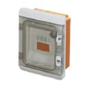 GEWISS - GEWGW48682 CENTRALINO COMPONIBILE DA INCASSO - STAGNO - 12 MODULI - IP55 GRIGIO RAL 7035