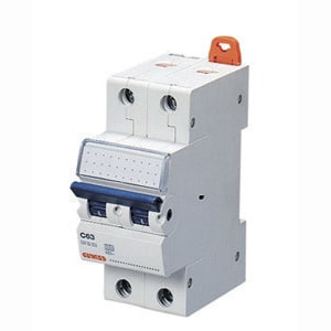 GEWISS - GEWGW92448 INTERRUTTORE MAGNETOTERMICO - MT 60 - 2P CURVA D 20A - 2 MODULI