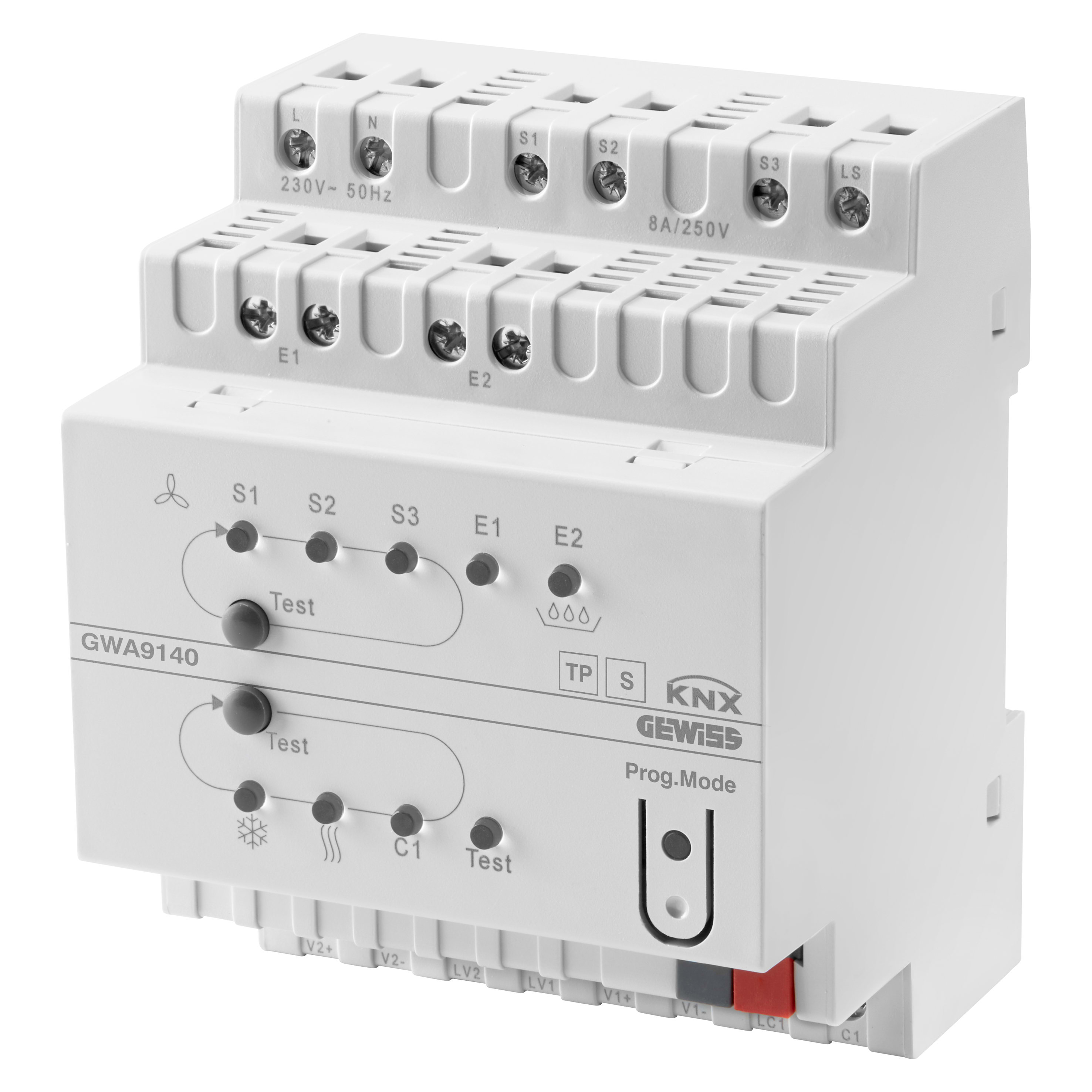 GEWISS GEWGWA9140 ATTUATORE FAN COIL KNX - GUIDA DIN