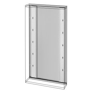 GEWISS - GEWGWD3016 TELAIO POSTERIORE - QUADRO DA PARETE - QDX 630 L - 600X1200MM