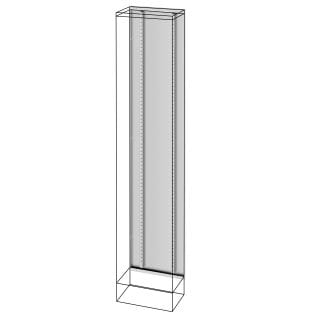 GEWISS GEWGWD3066 QDX 630L PAVIM TELAIO POST 400X1800