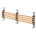 GEWISS - GEWGWD3707 COPPIA DI PORTABARRE - PER BARRE PIATTE 25x4-30x5 - 250-400A - PER STRUTTURE P=200-300 - VANO ESTERNO - PER QDX 630L