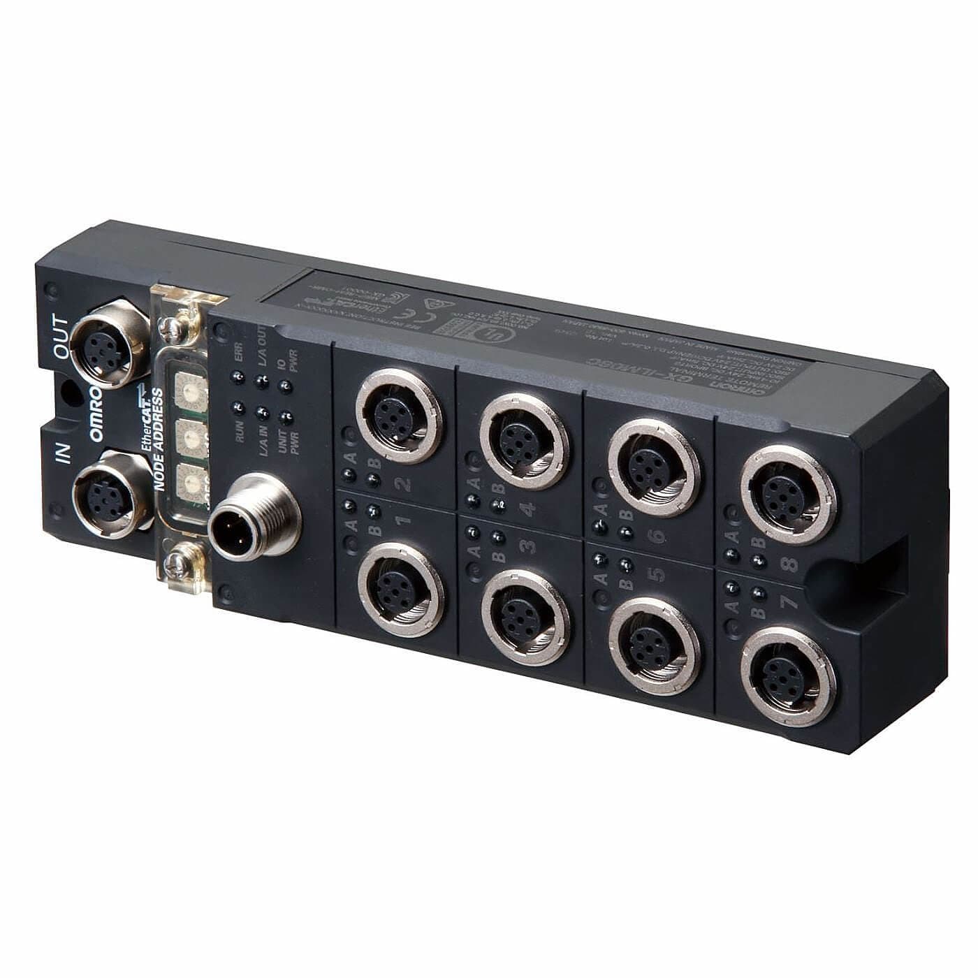 OMRON - OMRGXILM08C PLC - MODULO IP 67 ETHERCAT- I/O LINK 8C