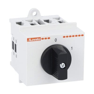 LOVATO LOVGX2091O48 INTERRUTORE 2P 20A MODULAR PER GUIDA DIN