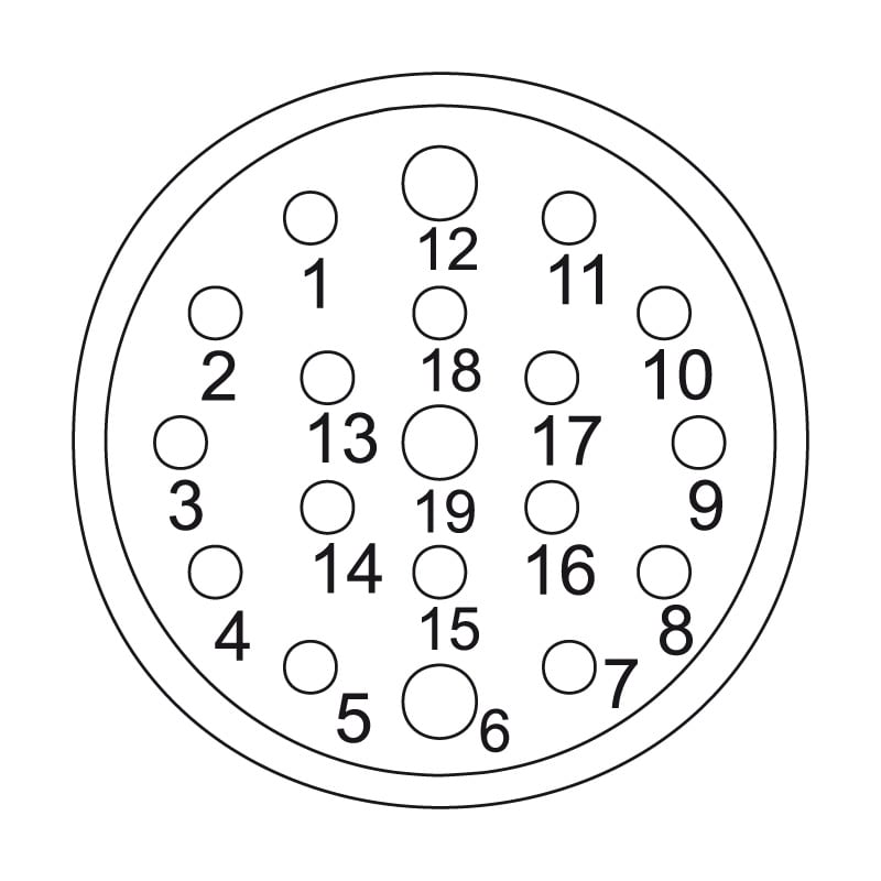 WEIDMULLER WEI1170130000 SAI-M23-BE-19
