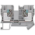 SIEMENS - SIE8WH60000AJ00 Morsetto passante in tecnica IPO, 10 mm² larghezza 10,0 mm, grigio 1000 V, 2 punti di collegamento