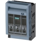 SIEMENS - SIE3NP11231CA20 SENTRON, Sezionatore sottocarico a fusibili 3NP1, a 3 poli, NH000, 160 A