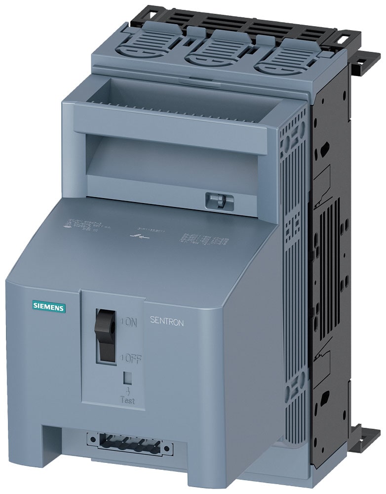 SIEMENS - SIE3NP11331BC11 SENTRON, Sezionatore sottocarico a fusibili 3NP1, a 3 poli, NH00, 160 A