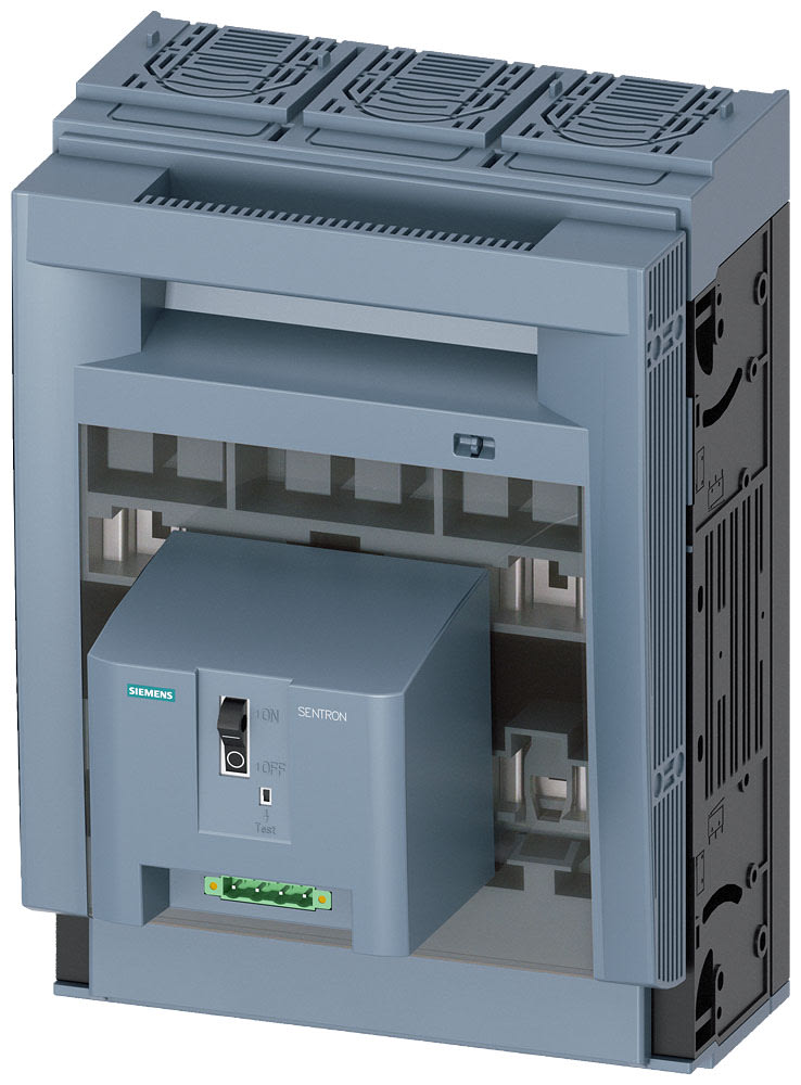 SIEMENS - SIE3NP11531DA11 SENTRON, Sezionatore sottocarico a fusibili 3NP1, a 3 poli, NH2, 400 A