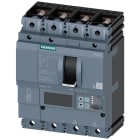 SIEMENS - SIE3VA21105KP420AA0 interruttore automatico 3VA2 IEC frame 160 classe del potere di interruzione M Icu=55kA con 415V a 4 poli, protezione impianto ETU850, LSI, In=100A...