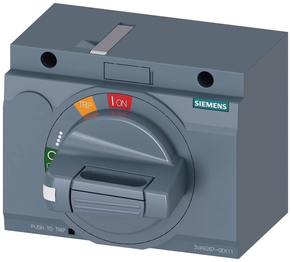 SIEMENS - SIE3VA92670EK11 Comando rotativo frontale standard IEC IP30/40, accessorio per: 3VA2 100/160/250