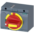 SIEMENS - SIE3VA92670EK15 Comando rotativo frontale OFF di emergenza IEC IP30/40, accessorio per: 3VA2 100/160/250