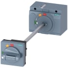 SIEMENS - SIE3VA92670FK21 Comando rotativo bloccoporta standard IEC IP65 con interblocco porta, accessorio per: 3VA2