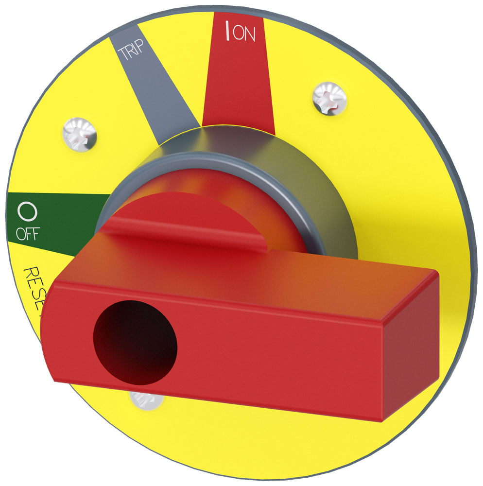 SIEMENS - SIE3VA94870GC05 MANOPOLA SUPPL. X 3VA20/1/2/3/4 EMERG.