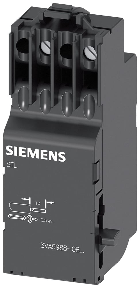SIEMENS - SIE3VA99880BL32 Bobina a lancio di corrente a sinistra AC 110 ... 127 V 50/60 Hz / DC, accessorio per: 3VA1