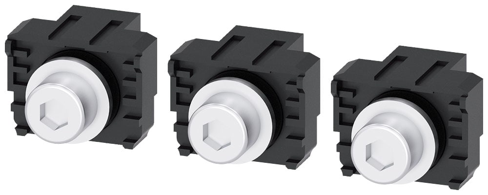 SIEMENS - SIE3VA92030QA00 Attacchi piatti posteriori a vite, 3 pezzi, accessori per: 3VA2 100/160/250