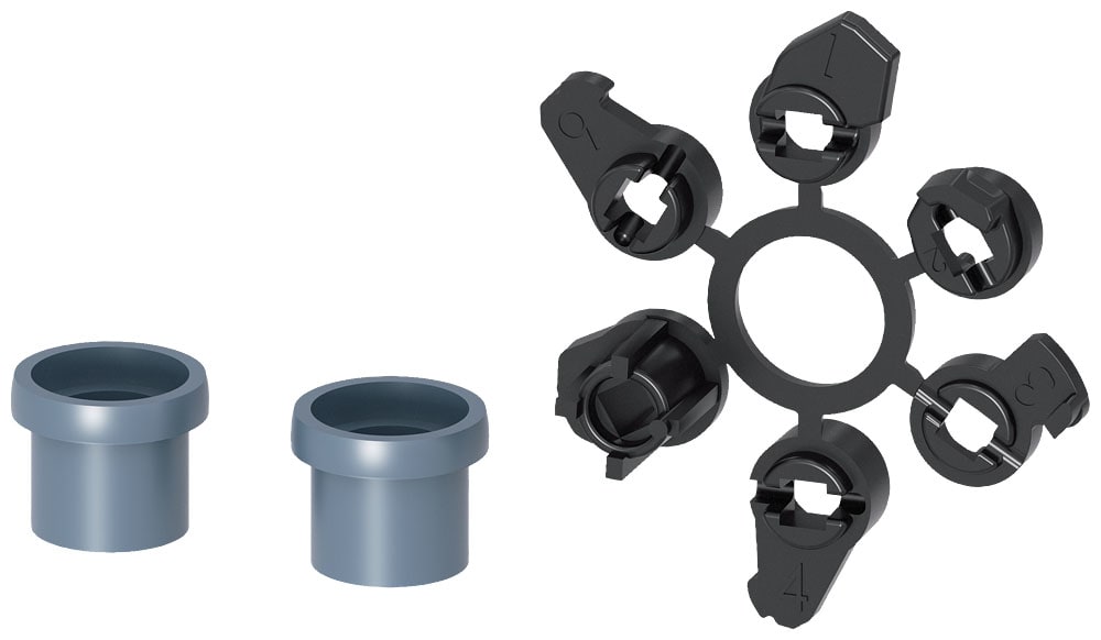 SIEMENS - SIE3VA99800LF20 ADATT. X BLOC. A CHIAVE X COM. ROTATIVO