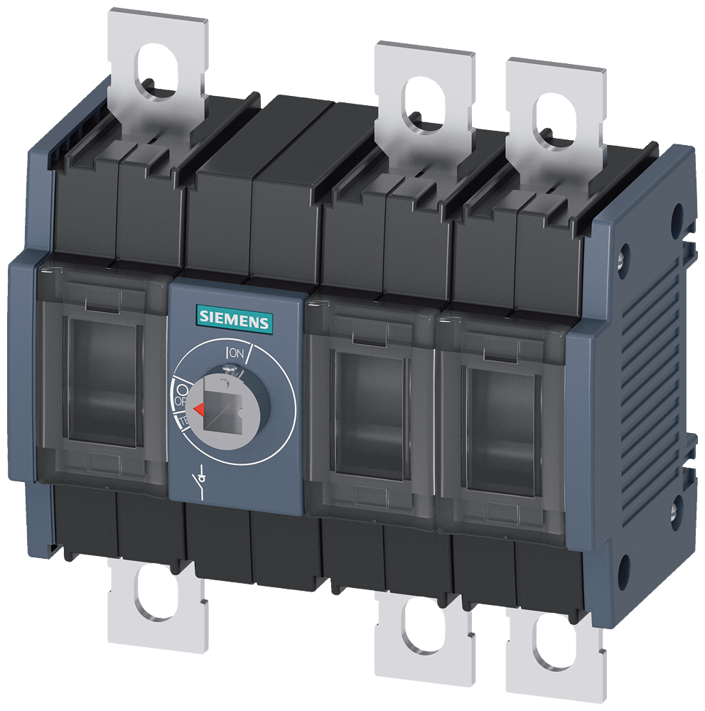 SIEMENS - SIE3KD32300NE200 Sezionatore sottocarico 125 A grand. costr. 2, a 3 poli, comando frontale centrale, apparecchio di base