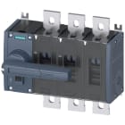 SIEMENS - SIE3KD46320QE100 Sezionatore sottocarico 630 A, grand. costr. 4, a 3 poli, comando frontale a sinistra, apparecchio completo