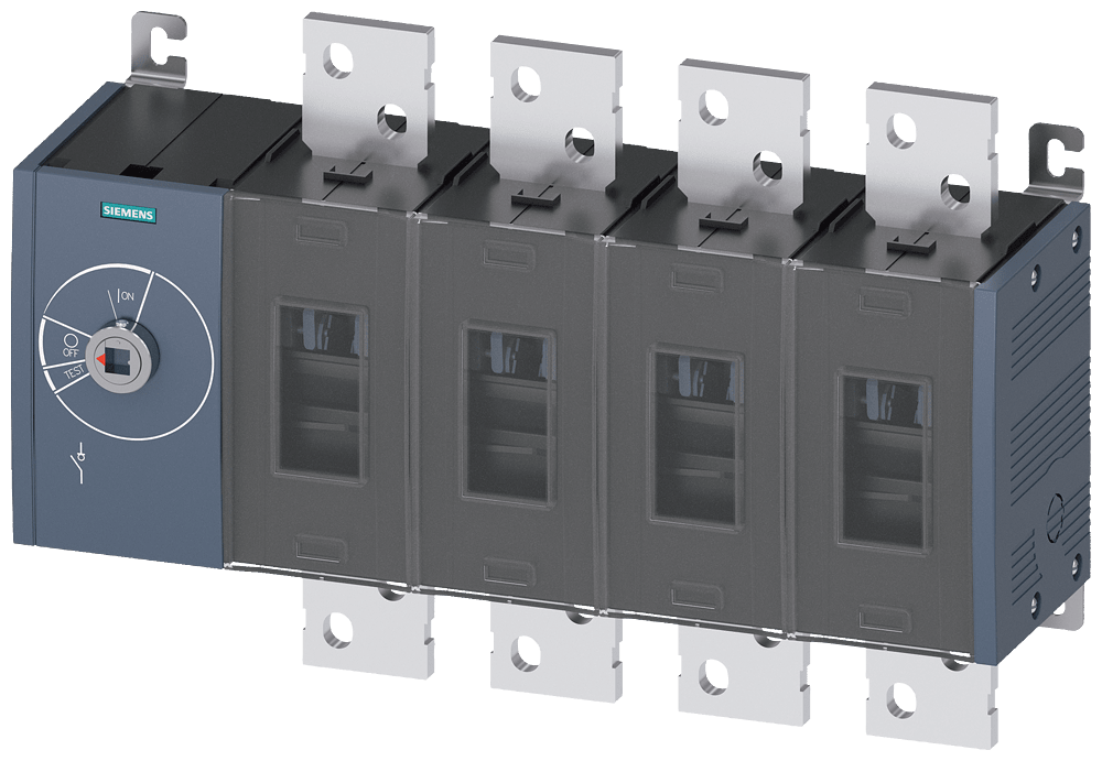 SIEMENS SIE3KD52400RE100 SEZ. 1250A 4P COM.SX