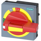 SIEMENS - SIE8UD17310AB25 Operatore con mostrina frontale di arresto di emergenza con compensazione della tolleranza, accessorio per: 3VA2