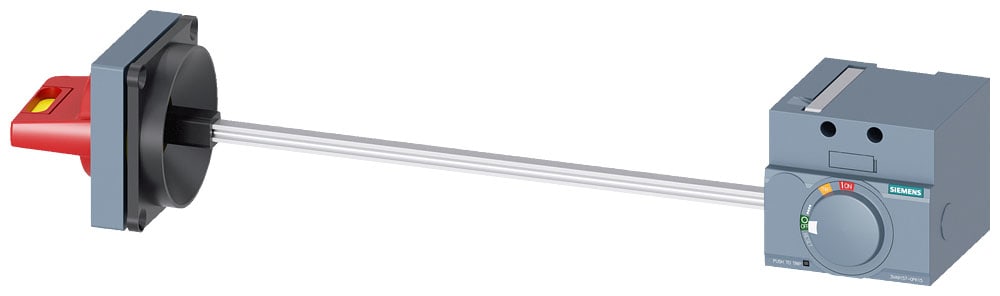 SIEMENS - SIE3VA91570PK15 Comando rotativo laterale OFF di emergenza IEC IP65, accessorio per: 3VA1 100/160