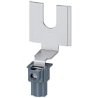 SIEMENS - SIE3VA94800WC00 Morsetto di collegamento conduttore ausiliario per attacco piatto a vite, kit 10, accessorio per: 3VA1
