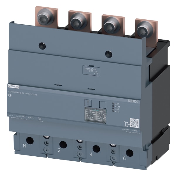 SIEMENS SIE3VA93240RL30 MOD. RCD820 X 3VA23 3P I=630A U=127-690V