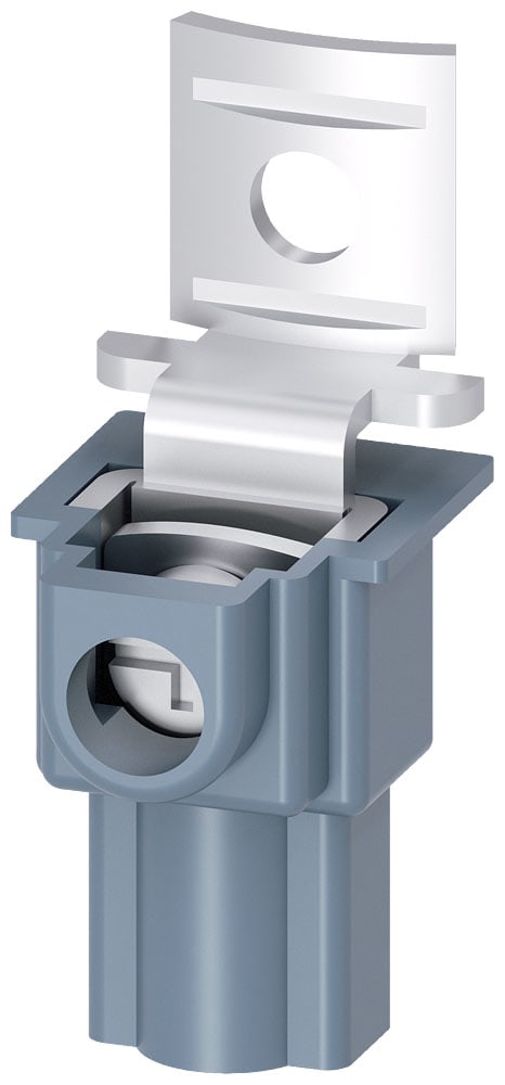 SIEMENS - SIE3VA91100WB00 Morsetto di collegamento conduttore ausiliario per morsetto serracavo, 10 pezzi, accessorio per: 3VA1 100/160