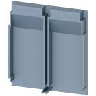 SIEMENS - SIE3VA91110WJ20 Piastra disolamento allungata, a 2 poli, 1 pezzo, accessorio per: 3VA1 160