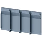 SIEMENS - SIE3VA91110WJ40 Piastra disolamento allungata, a 4 poli, 1 pezzo, accessorio per: 3VA1 100/160
