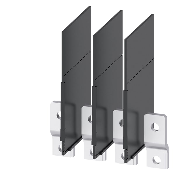 SIEMENS SIE3VA91540QB00 ATTACCHI A SBARRE ANT. X 3VA10/1 4P
