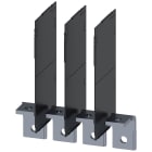 SIEMENS - SIE3VA94040QG00 Attacchi piatti a vite ad angolo retto 4 pezzi, accessori per: 3VA1 400/630 3VA2