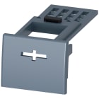 SIEMENS - SIE3VA91110WD10 Calotta coprimorsetti a 1 polo 1 pezzo, accessorio per: 3VA1 160