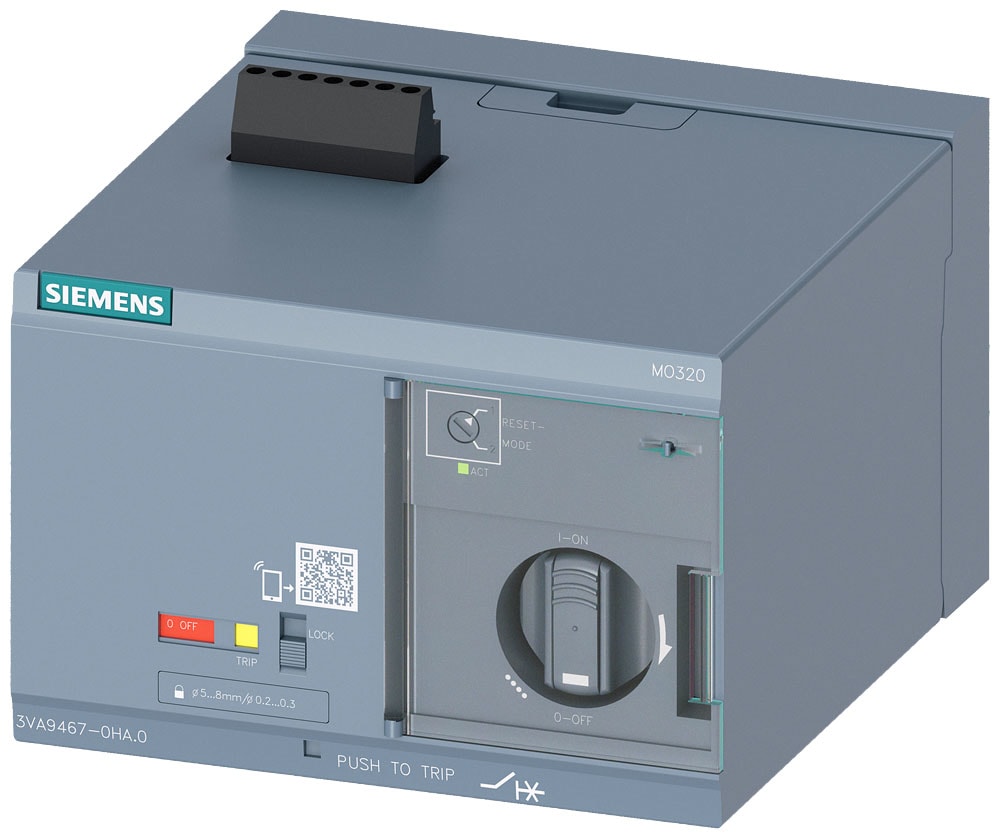 SIEMENS - SIE3VA94670HA20 Comando a motore AC 110 ... 230 V/DC 110 ... 250 V, accessorio per: 3VA1 400/630 3VA2 400/630