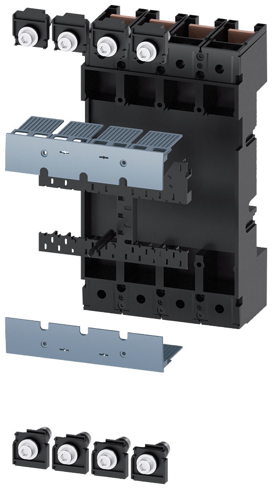 SIEMENS - SIE3VA93240KP00 BASE RIMOV. COMPLETA X 3VA13/4/23/4 4P