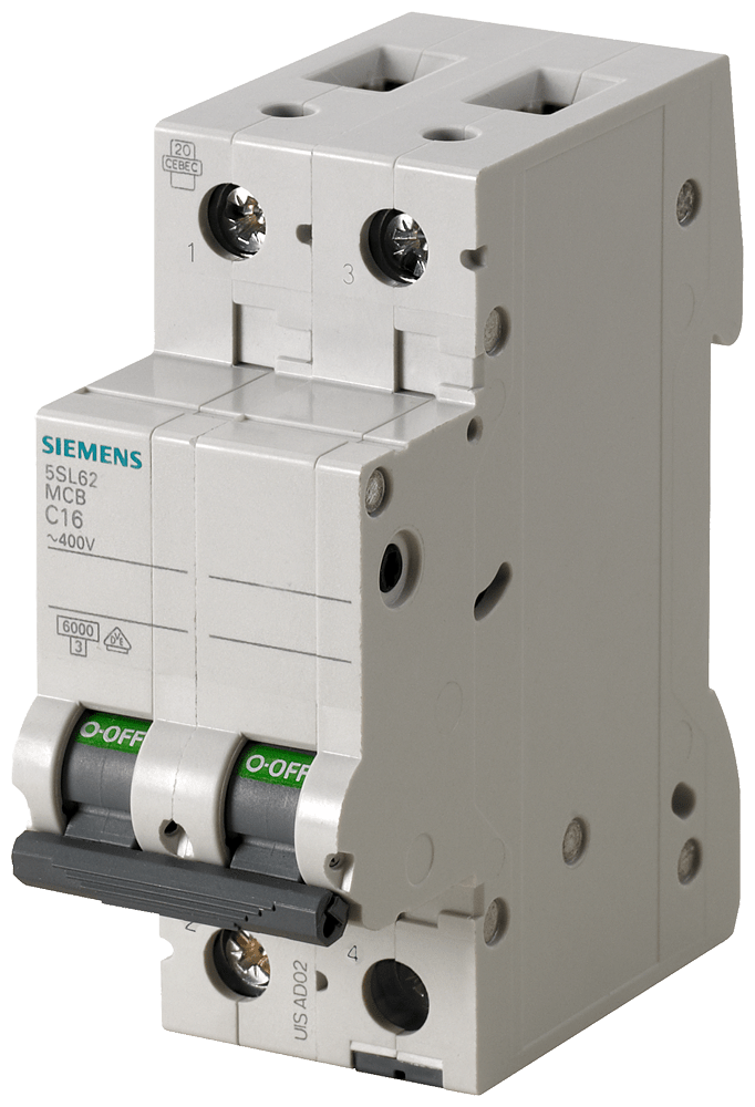 SIEMENS SIE5SL62406BB INT. MT ICN 6000A, ICU 6KA 2P B40