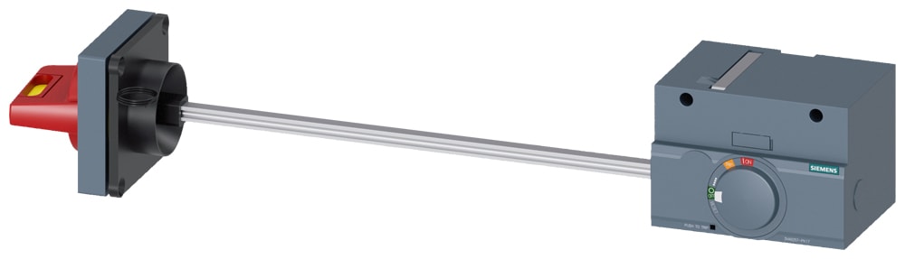 SIEMENS - SIE3VA92570PK17 Comando rotativo laterale OFF di emergenza IEC IP65, kit di illuminazione DC 24 V, accessorio