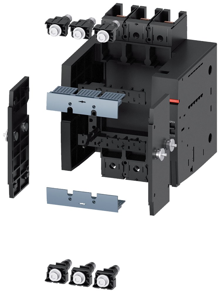 SIEMENS - SIE3VA92130KD00 Unità estraibile, kit completo, accessorio per: interruttore automatico, a 3 poli 3VA1 250