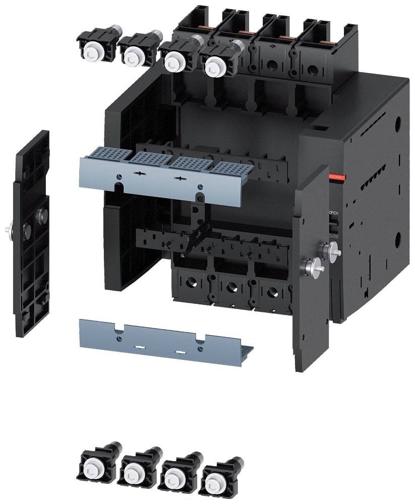 SIEMENS - SIE3VA92140KD00 Unità estraibile, kit completo, accessorio per: interruttore automatico, a 4 poli 3VA1 250