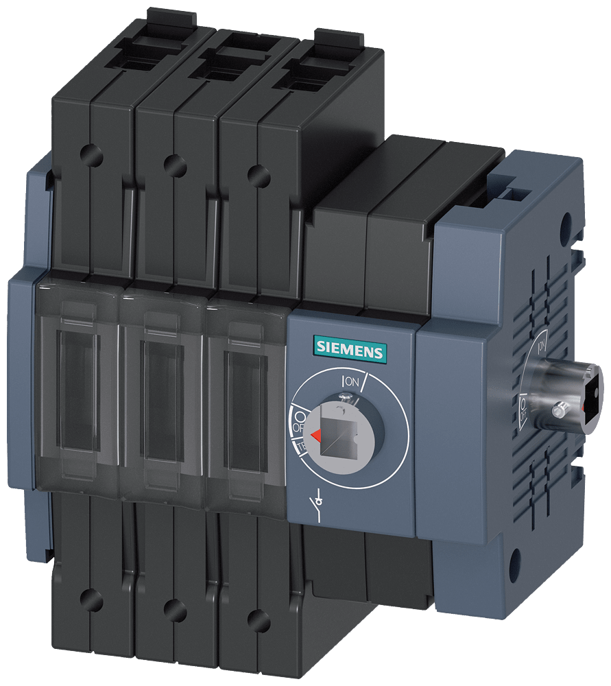 SIEMENS SIE3KD26342ME400 SEZ. 63A 3P COM. LAT. DX MORS.