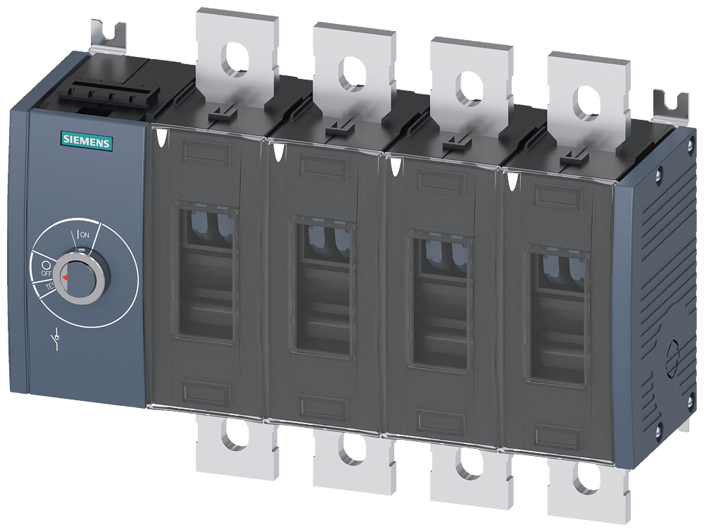 SIEMENS SIE3KD46440QE100 SEZ. 630A 4P COM. LAT. SX