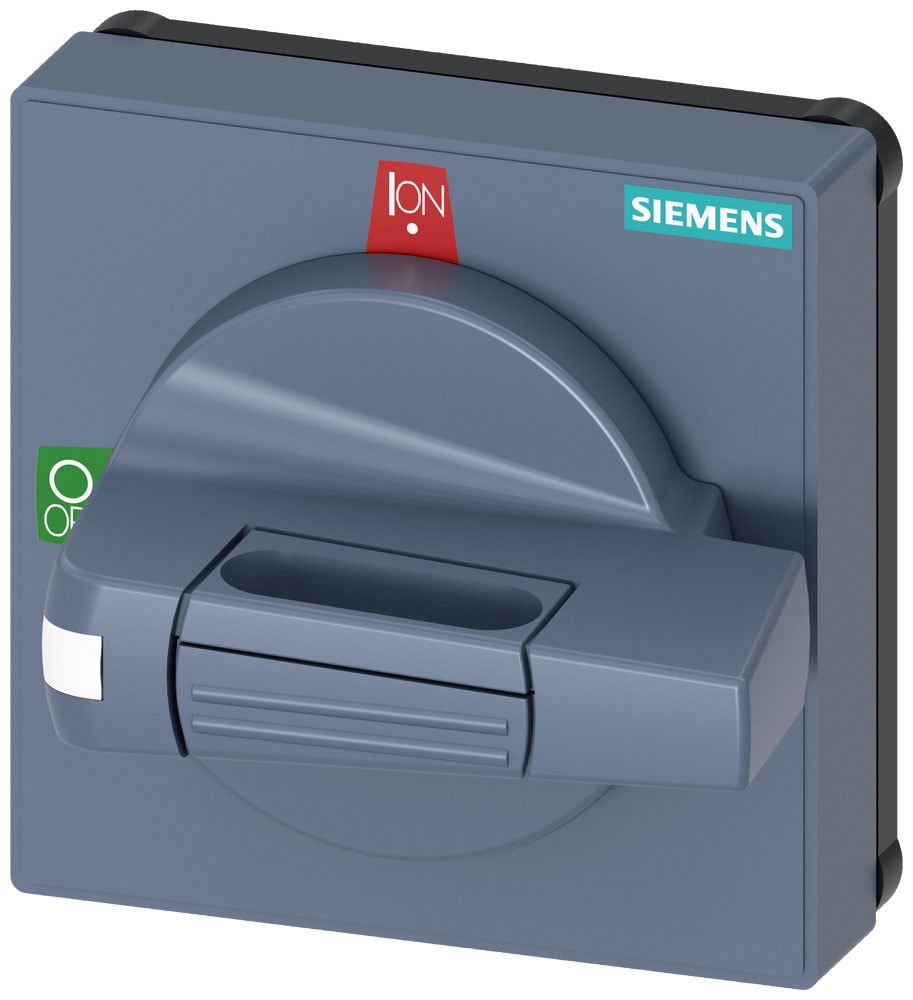 SIEMENS - SIE8UD17712AF01 Operatore con mostrina frontale standard, dimensioni 75x 75, per albero 8x 8, Test-0-I
